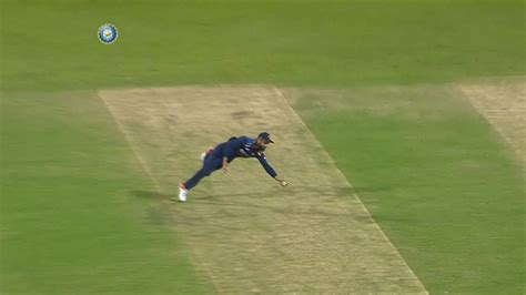 Virat Kohli Diving Catch