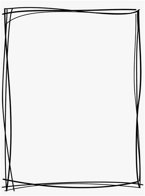 Download Transparent Christmas Light Border Clip Art - Hand Drawn Frames Png - PNGkit