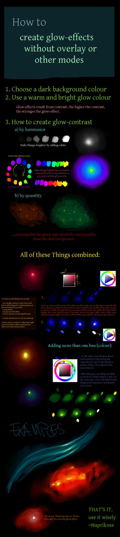 Tutorial: Glow effects by Naprikose on DeviantArt