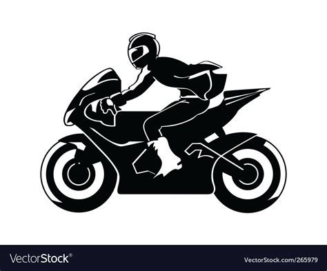 Motorbike Royalty Free Vector Image - VectorStock