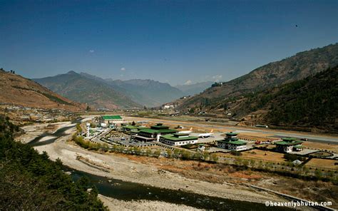 Paro Airport View in Paro, Top Tourist Attractions in Paro | HeavenlyBhutan