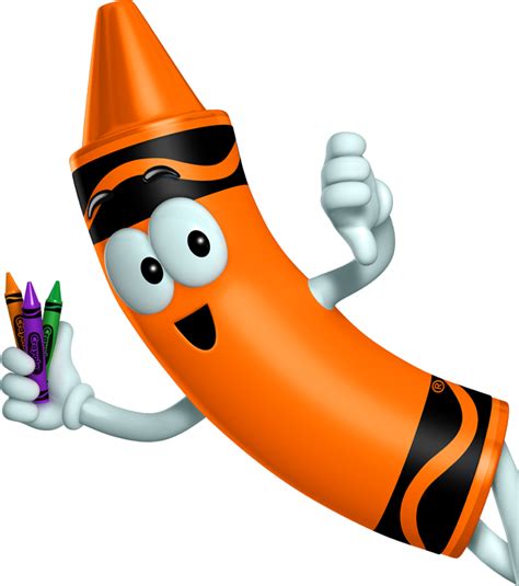 Find hd free Crayon Sharing - Orange Crayon Clipart. Download it free for personal use. | Crayon ...