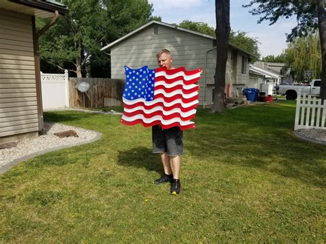 American Flag Wall Decor/ Large Metal Wall Art ETSY Handmade Wall ...