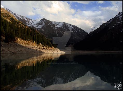 Big Almaty Lake by veronikadenwelse on DeviantArt