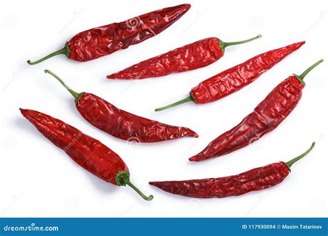 Dried Guajillo Chiles, Top View Stock Photo - Image of guajillo, annuum: 117930094