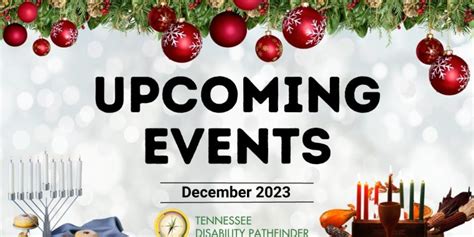 Upcoming Events – December 2023 – The Compass