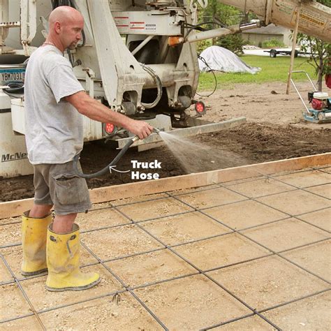 How to Pour a Concrete Slab Successfully — The Family Handyman