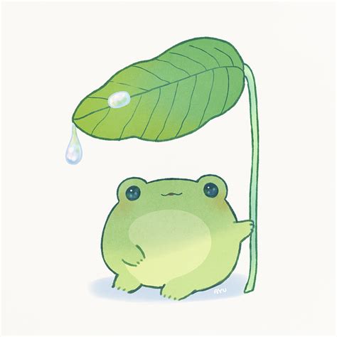 αyu on Twitter | Cute kawaii drawings, Frog art, Cute little drawings