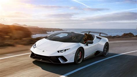 Lamborghini Huracán Performante Spyder 2018: el cabrio inalcanzable