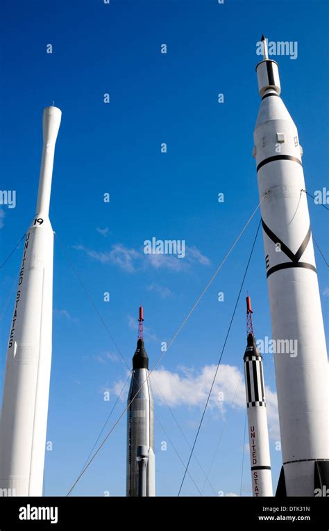 Rockets at Kennedy Space Center Stock Photo - Alamy