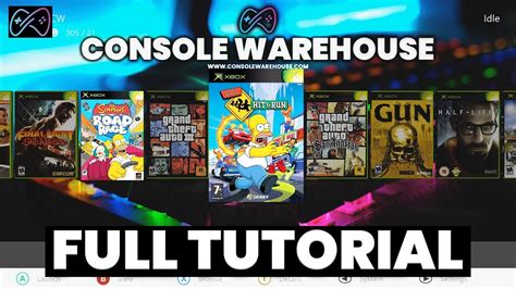 How to Play Xbox Original Games on RGH Xbox 360 (Console Warehouse ...