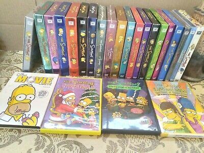 THE SIMPSONS COMPLETE SEASONS 1 - 20 (DVD) ONE TO TWENTY WITH 4 MOVIES R1 | eBay