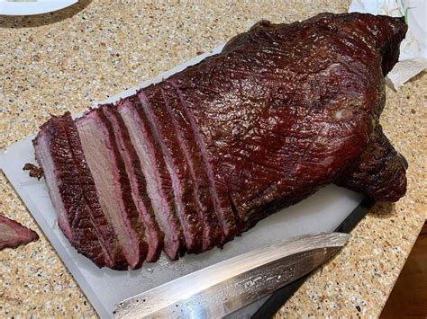 11 hour Brisket - Mesquite Pellets : r/Traeger