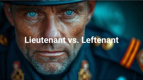 Lieutenant vs. Leftenant: The Intriguing British Pronunciation Explained! - YouTube