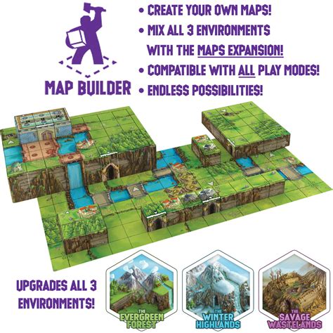 Tiny Epic Tactics Maps Expansion - Gamelyn Games - More Fun Faster