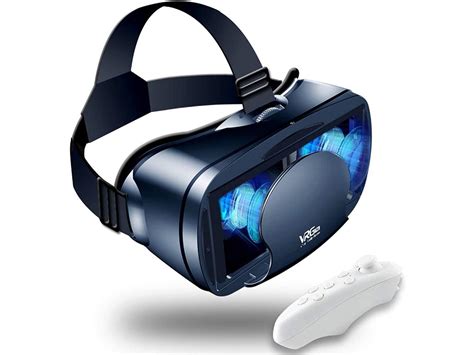 VR Headset Virtual Reality VR 3D Glasses VR Set Incl 3D Virtual Reality Goggles, Controller ...