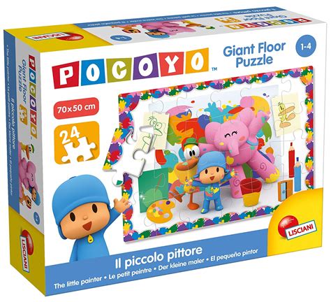 Pocoyo 65943 Puzzle The Little Painter, Multi Colour, One Size – TopToy