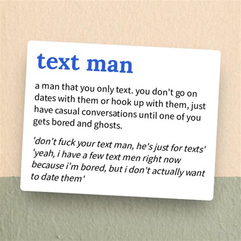 Urban Dictionary on Twitter: "text man - https://buff.ly/3Tbggy5"