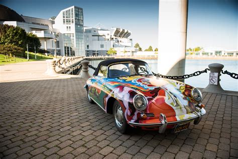 Janis Joplin's psychedelic Porsche on auction block