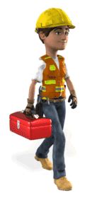 Construction Worker Toolbox | 3D Animated Clipart for PowerPoint - PresenterMedia.com