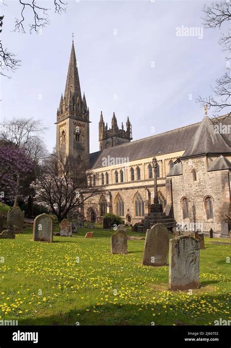 Llandaff Cathedral, Cardiff Stock Photo - Alamy