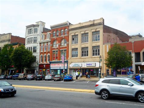 Downtown Reading the buildings and car in Pennsylvania image - Free ...