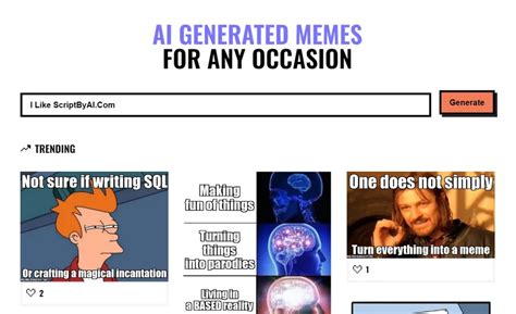 Free & Fast AI Meme Generator - Memedaddy