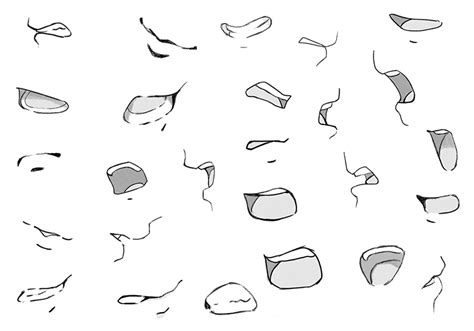 How to Draw Anime Mouths and Lips With Expressions, an in-Depth Guide ...