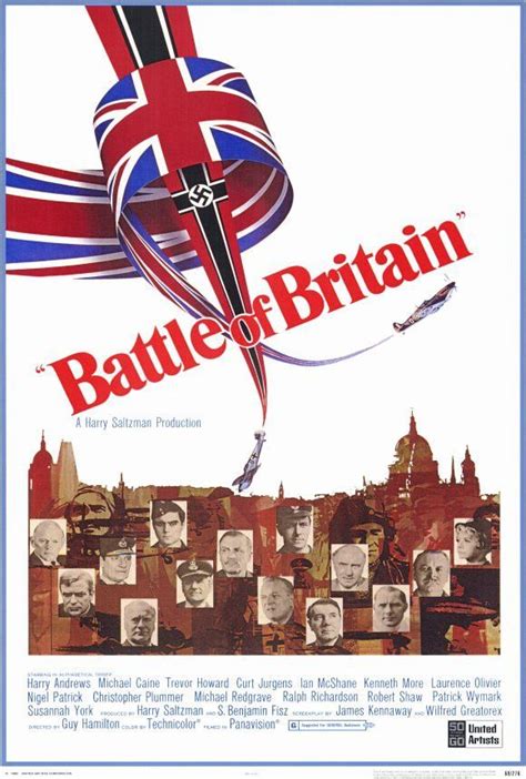 Battle of Britain 27x40 Movie Poster (1969) Christopher Plummer ...