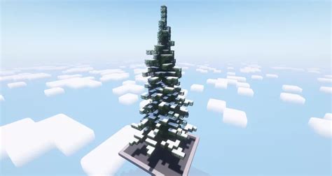 8 Spruce tree asset Minecraft Map