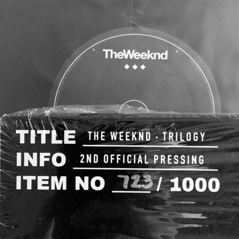 The Weeknd – Trilogy (2017, Box Set) - Discogs