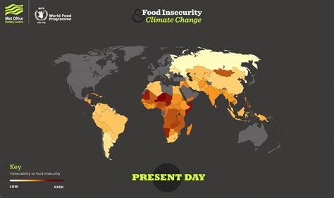 Food Insecurity and Climate Change - Vivid Maps