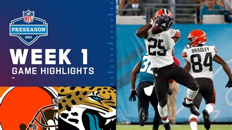 Cleveland Browns vs. Jacksonville Jaguars | Preseason Week 1 2021 NFL Game Highlights - YouTube