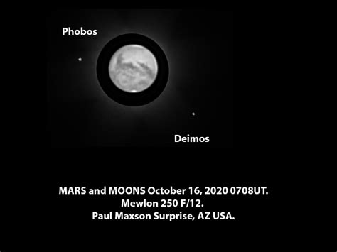 Mars and Moons October 16 - Major & Minor Planetary Imaging - Cloudy Nights