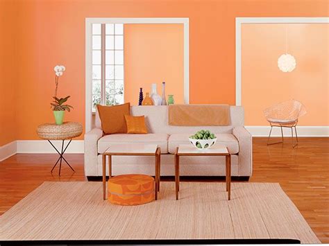 A happy, optimistic color, orange walls evoke fun and whimsy. http ...