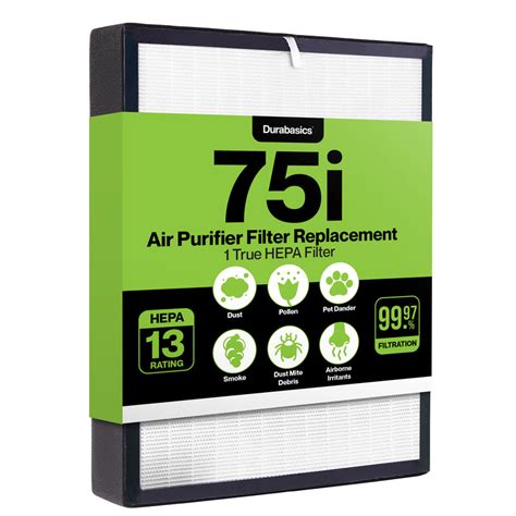 HEPA Filter Replacement for Alen Breathesmart 75i Pure Air Purifier - - Durabasics