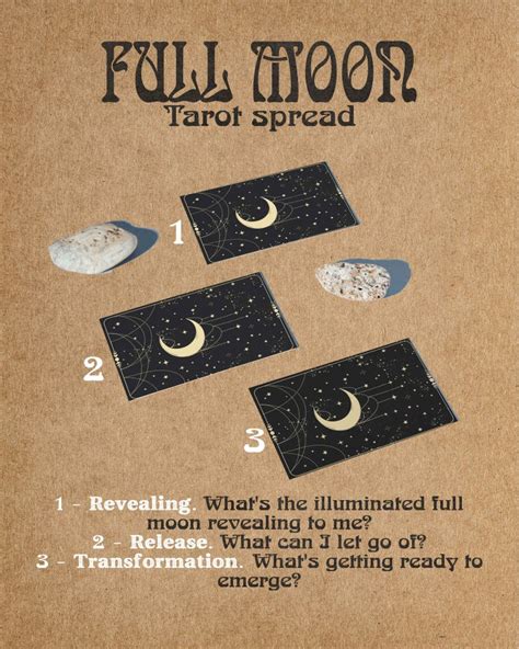 Full Moon Tarot Spread: Uncover Your Lunar Wisdom