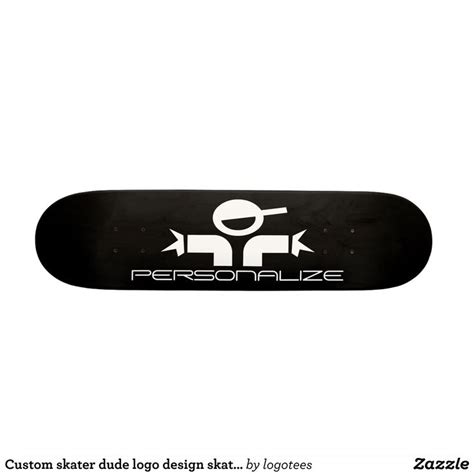 Custom skater dude logo design skateboard deck | Zazzle | Skateboard, Skateboard decks, Cool ...