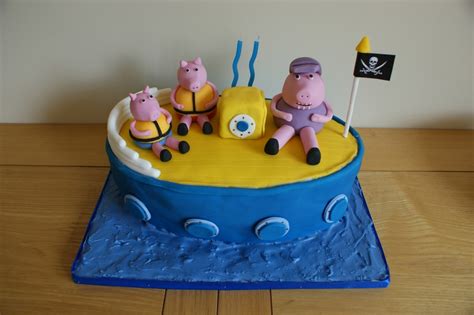 Peppa Pig - Grandpa Pig's Boat - CakeCentral.com