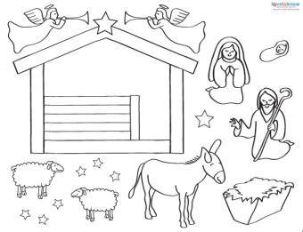 Free Printable Nativity Scenes for the Holidays | LoveToKnow