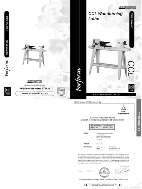 Perform Lathe Manual PDF | PDF | Belt (Mechanical) | Electrician