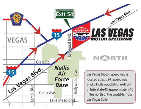 Las Vegas Motor Speedway - Events, Tickets, Length, Size & Track Map