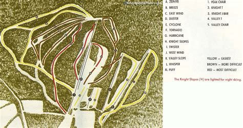 1969-70 Pats Peak Trail Map - New England Ski Map Database ...