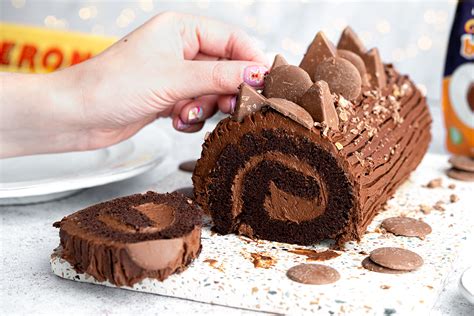 Gluten-free Chocolate Orange Yule Log Recipe (dairy-free option)