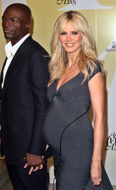 Heidi with Seal. Beautiful pregnant celebrities maternity style ...