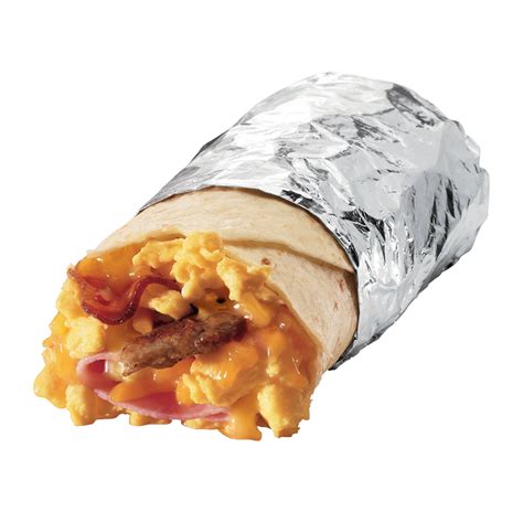 Jack N The Box Breakfast Burrito - Burrito Walls