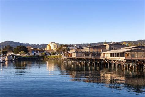 A View on the Monterey Downtown Buildings Editorial Image - Image of ...