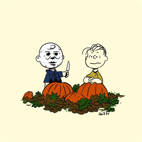 Charlie Brown Gets Scary in New Halloween Raid71 Prints