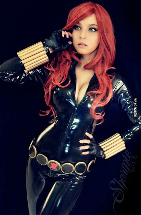 Black Widow cosplay - 9GAG