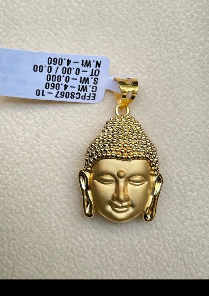 Gold Buddha Pendant, Specialities : Great Design, Elegant Attraction, Size : Multisize at Rs ...
